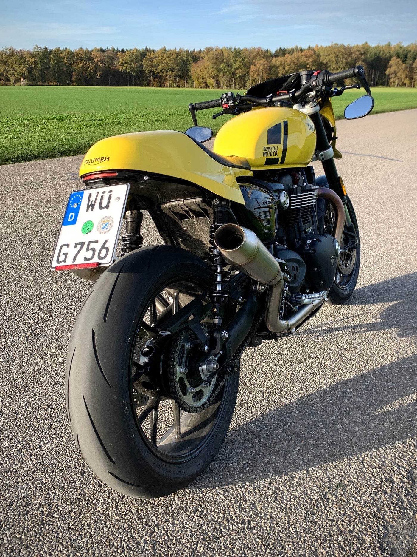 Tail for 2021-2024 Triumph Speed Twin
