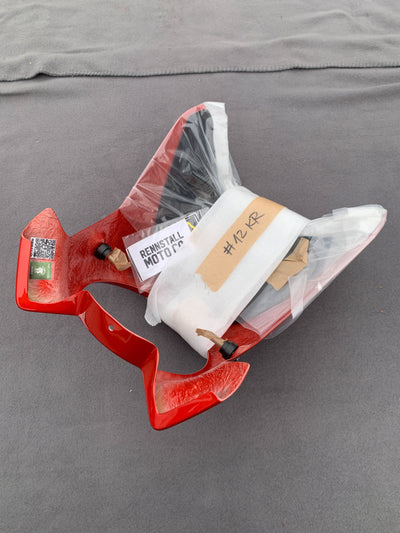 #12 | Second Choice Front Fairing | Korosi Red | for 2019/2020 Speed Twin / Thruxton 1200