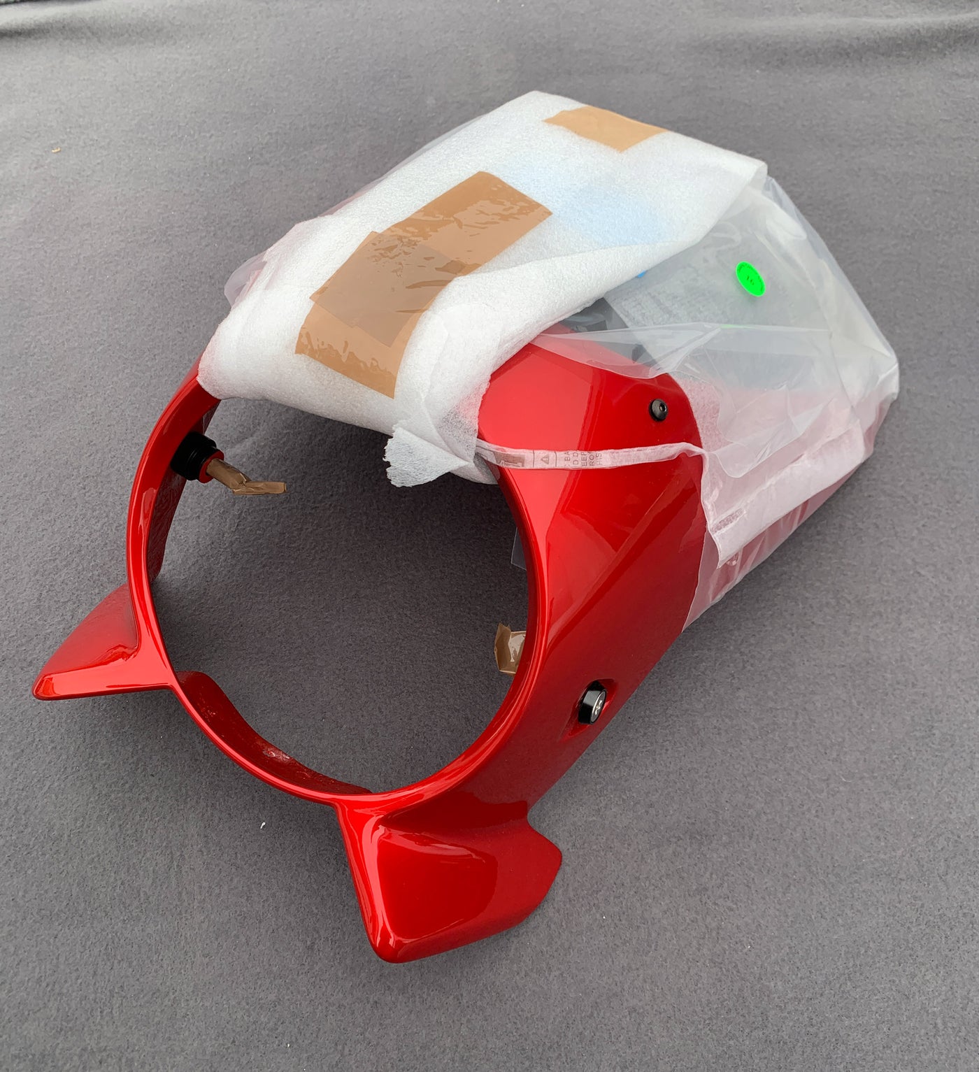 #12 | Second Choice Front Fairing | Korosi Red | for 2019/2020 Speed Twin / Thruxton 1200