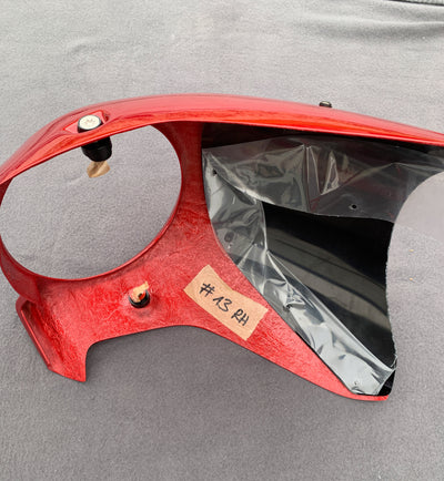#13 | Front Fairing | Red Hopper | for 2021-2024 Speed Twin