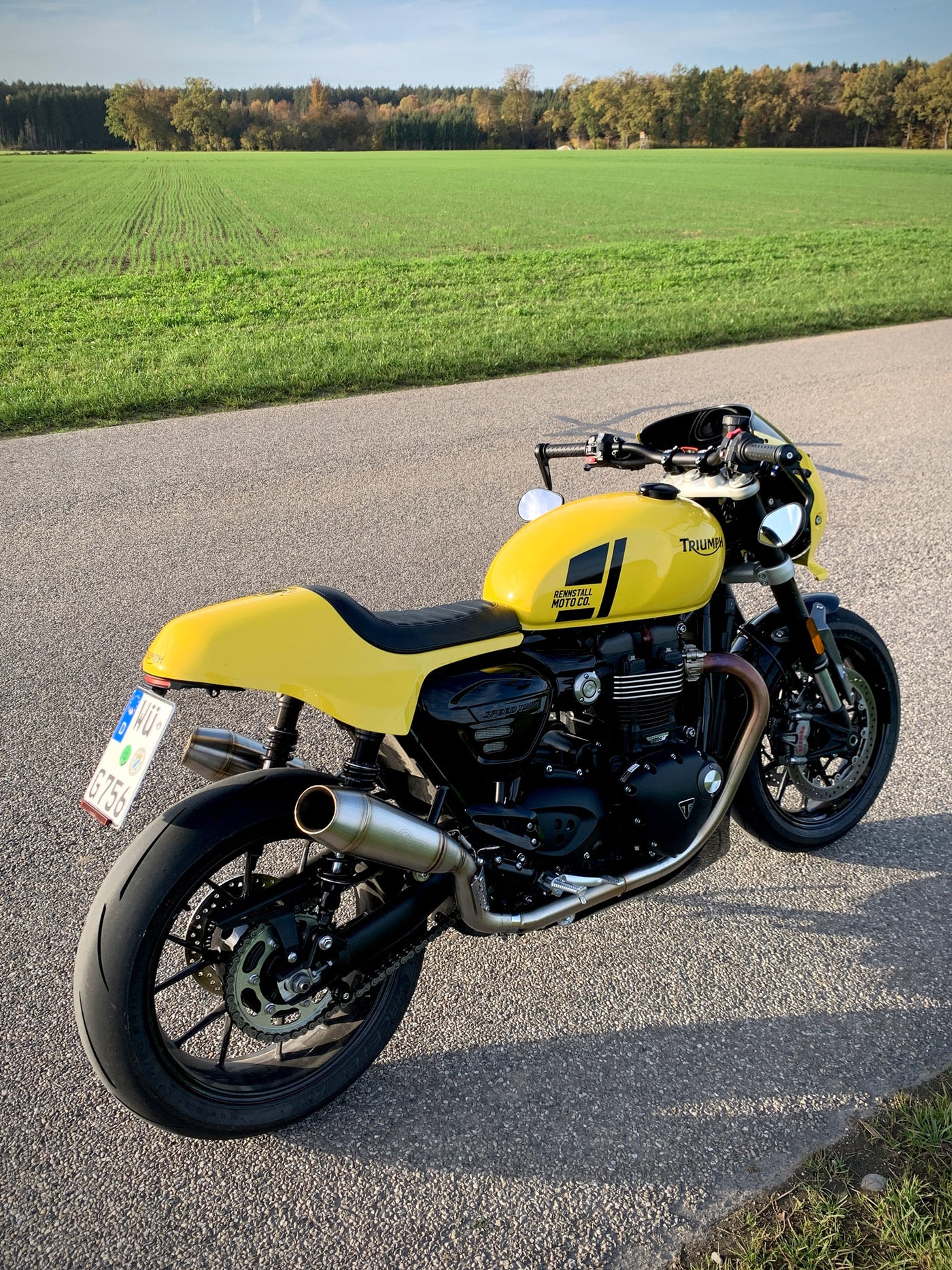Hattech OYK75 High - Triumph Speed Twin / Thruxton 1200 / R / RS